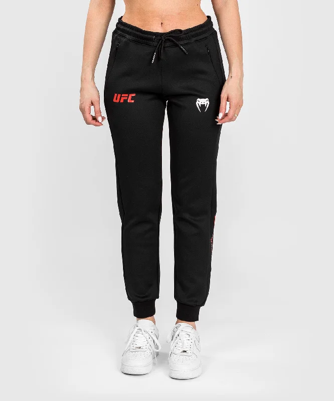 Custom Pants for Work Uniforms-UFC Adrenaline by Venum Fight Week  Women’s Performance Jogging Pants - Black