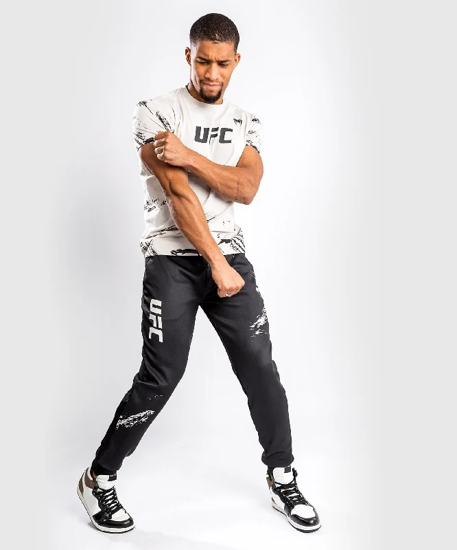 Custom Pants with Hidden Pockets-UFC Venum Authentic Fight Week 2.0 Sweatpants - Black/Sand