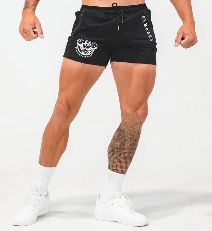 Custom Shorts for Women-Roo Shorts - Black