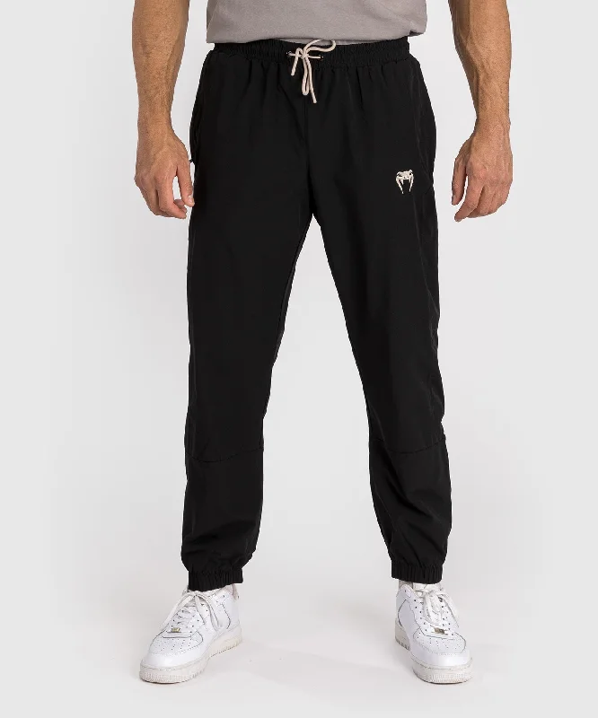 Custom Pants with Bold Designs-Venum Attack 90 Tracksuit Pants - Black/White