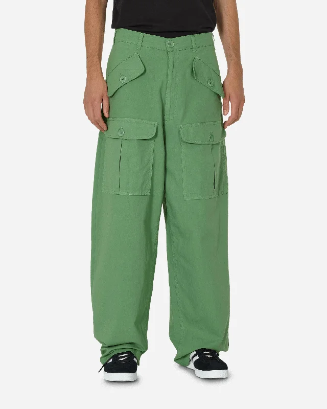 Custom Pants for Fishing-Cargo Pants Green