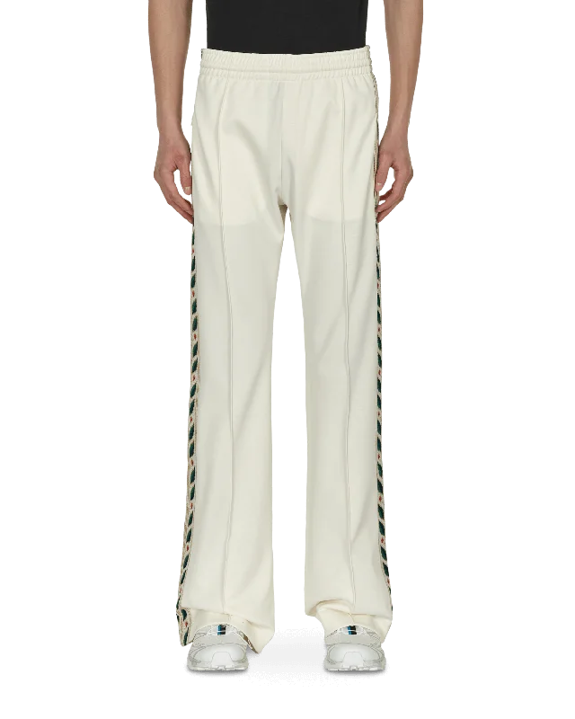 Custom Wide-Leg Pants-Laurel Tracksuit Pants White