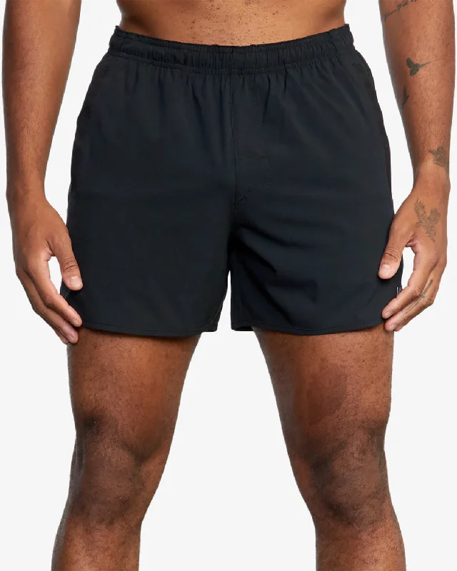 Hiking Shorts for Men-Yogger 15" Shorts - Black