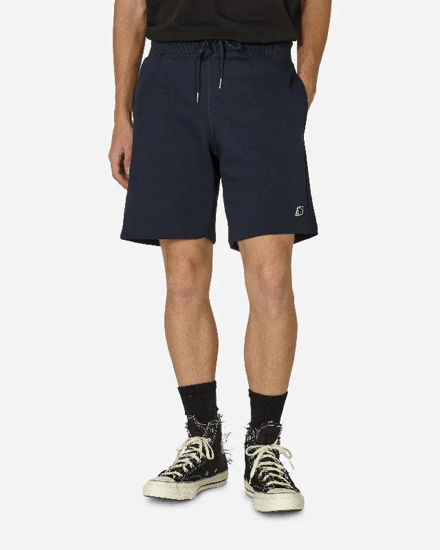 Comfortable Shorts for Traveling-Small Logo Sweatshorts Eclipse