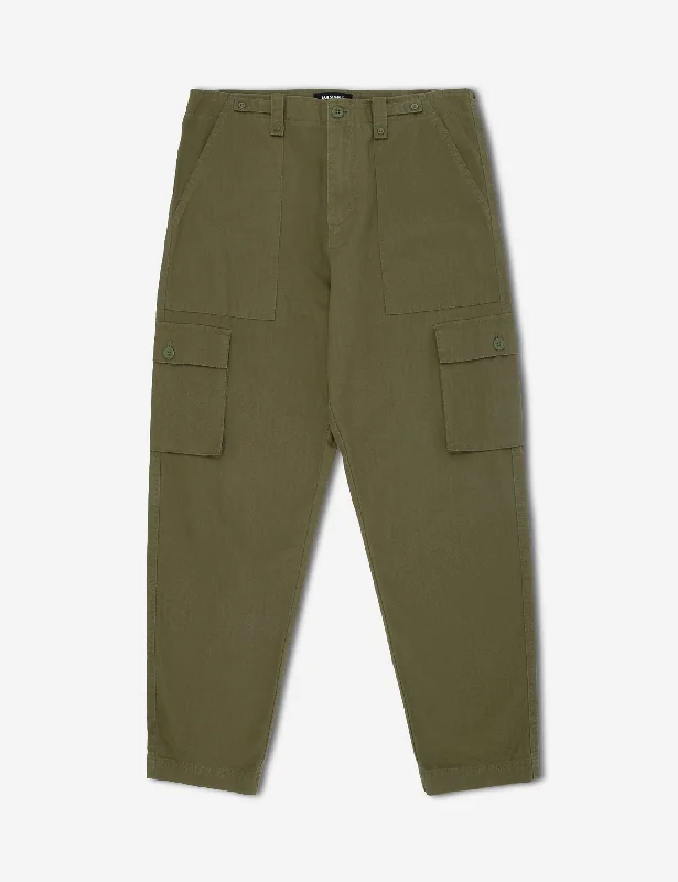 Custom Pants for Travel Comfort-Cargo Pant - Vintage Army