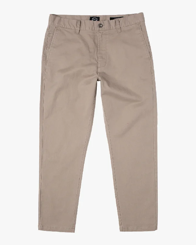 Custom Pants for Business Travel-Hitcher Pants - Dark Khaki