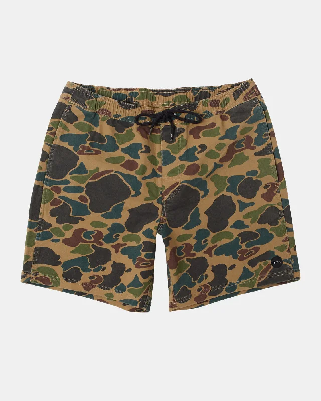 Shorts with Unique Patterns for Women-Escape Print 17" Shorts - Duck Camo