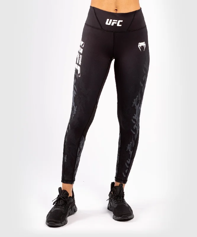 Custom Pants for City Walks-UFC Venum Authentic Fight Week Women's Performance Tight - Black