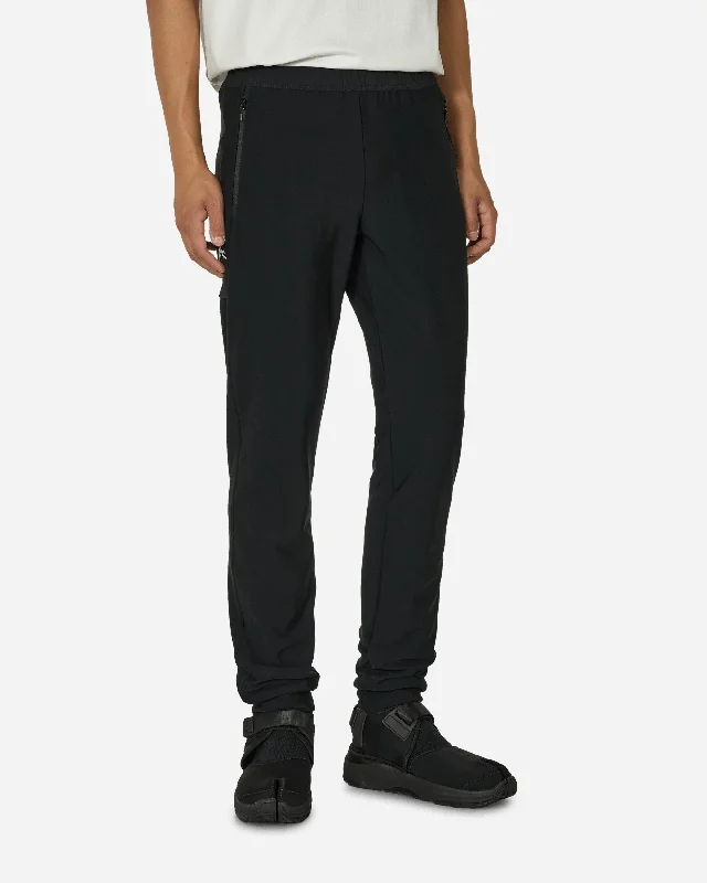 Custom Pants for College Students-Sound Winter Pants Black