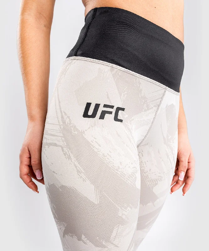 Custom Pants for Laborers-UFC Venum Authentic Fight Week 2.0 Women’s Performance Tight - Sand