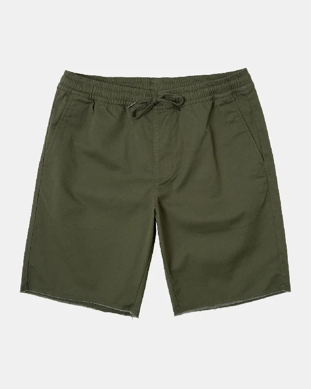 Shorts for High-Performance Sports-Weekend Elastic Waist Shorts - Cactus