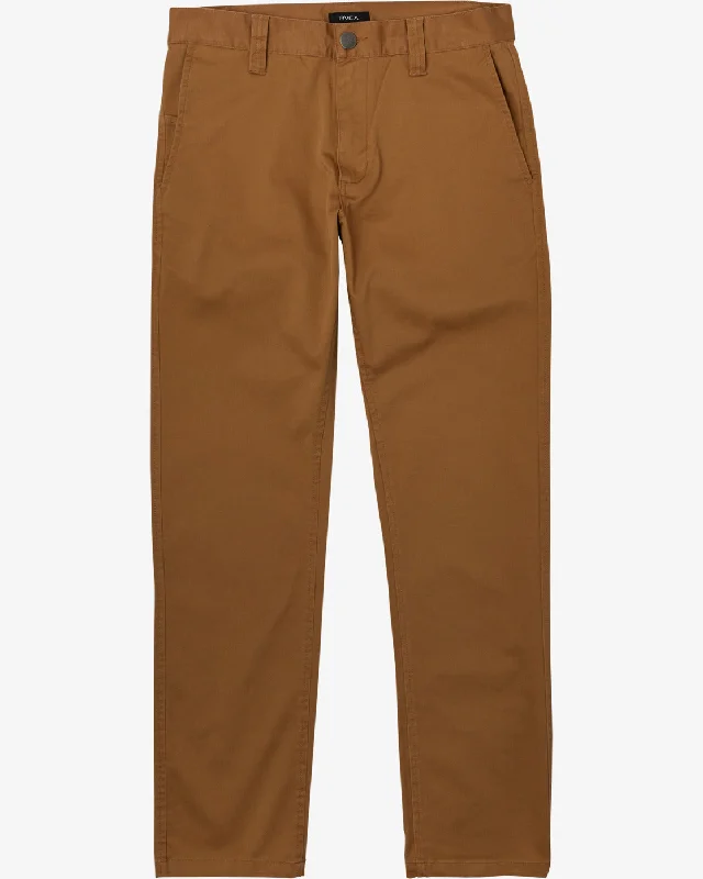 Custom Pants for Medical Staff-Weekend Stretch Pants - Camel