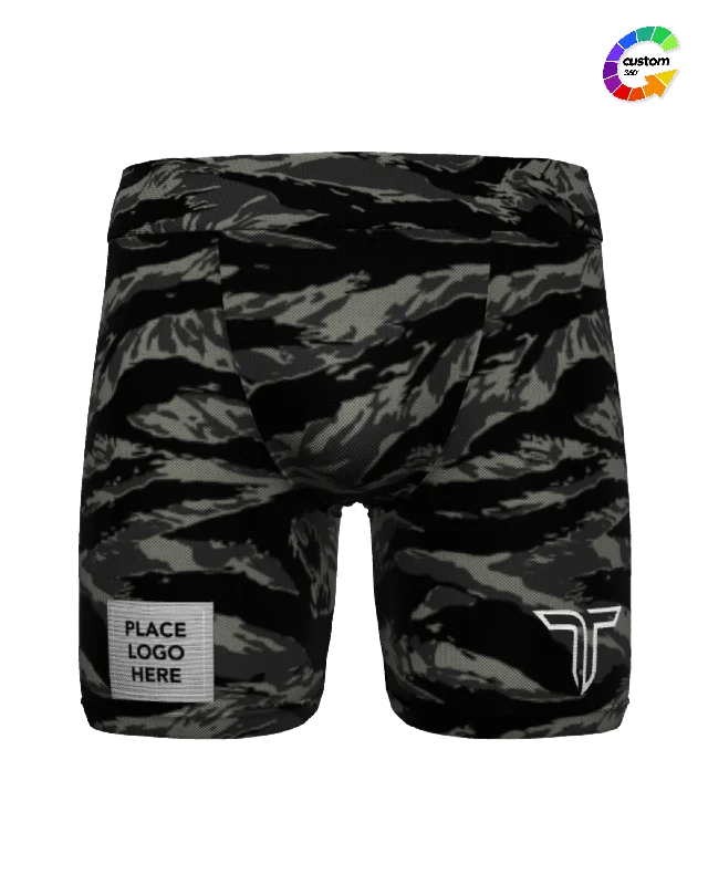 Stylish Shorts for Casual Weekend Wear-TD-CS-007 360° Custom Compression Shorts