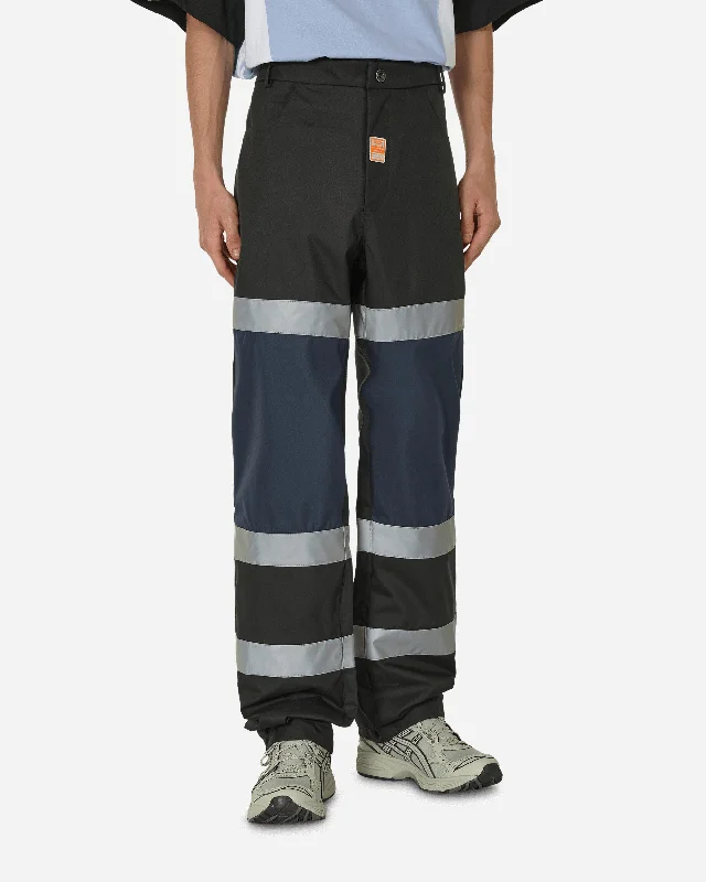 Custom Pants for Casual Friday-Safety Trousers Black / Navy