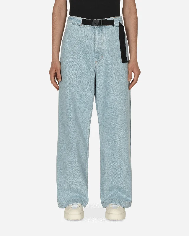 Custom Pants for Urban Style-1 Moncler JW Anderson Bleached Jeans Blue