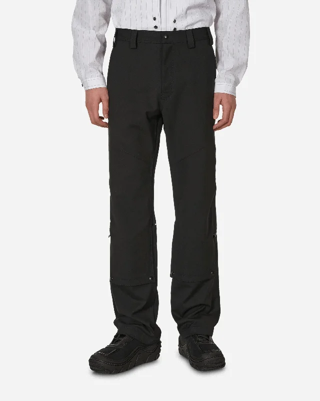 Custom Pants for Water Sports-Tonino Utility Trousers Night Black