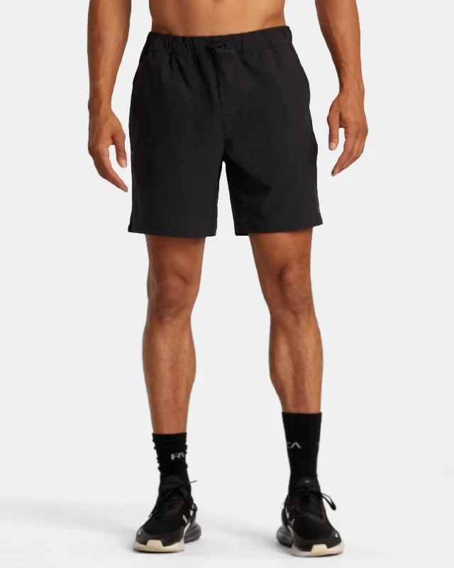 Retro Shorts for Men-Outsider 17" Shorts - Black