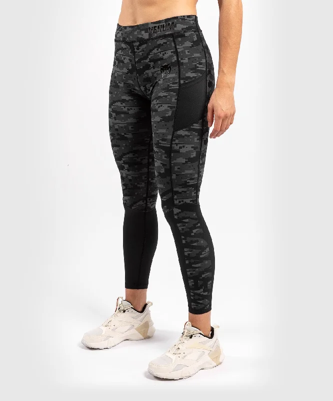 Custom Pants for Outdoor Activities-Venum Power 2.0 Leggings - For Women - Urban digital camo