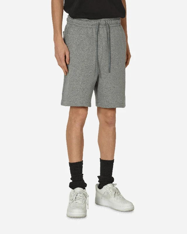 Lightweight Shorts for Hot Weather-Brooklyn Fleece Shorts Carbon Heather