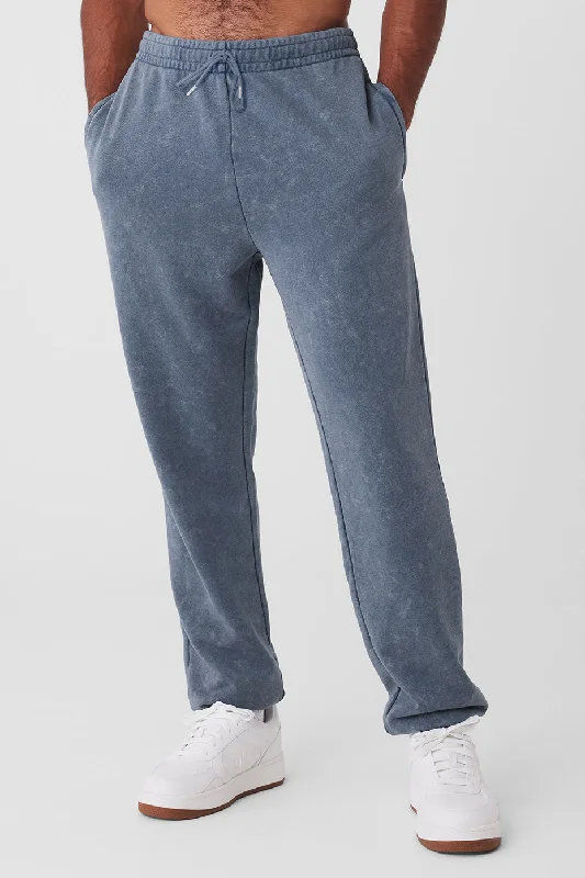 Custom Pants for Corporate Gifts-Chill Vintage Wash Sweatpant - Bluestone Wash