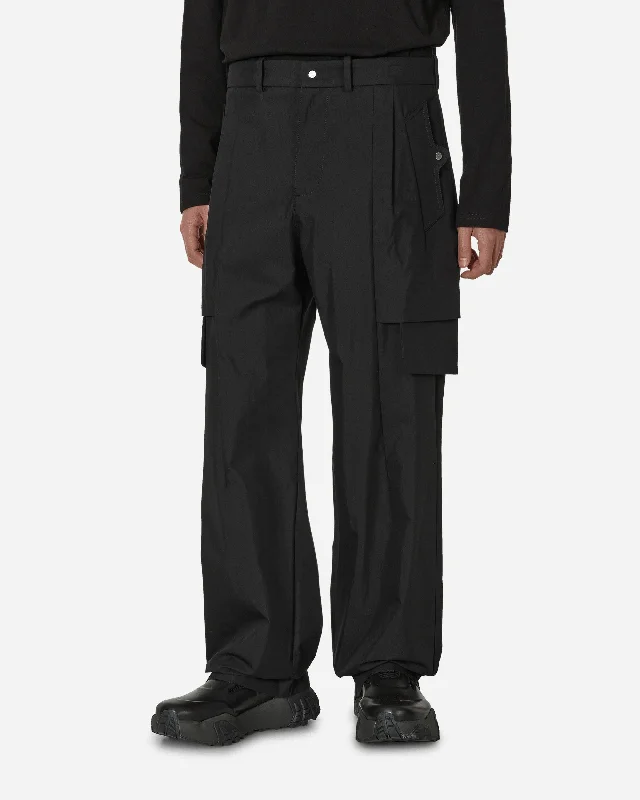 Custom Pants with Moisture-Wicking Technology-Periph Pants Black