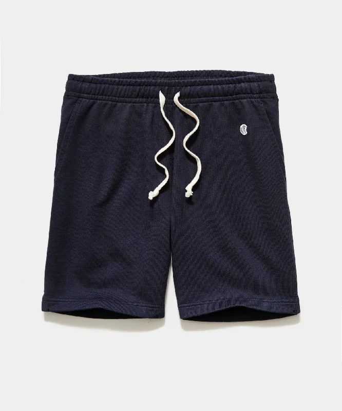 Custom Athletic Shorts-Champion 7" Midweight Warm Up Short in Original Navy