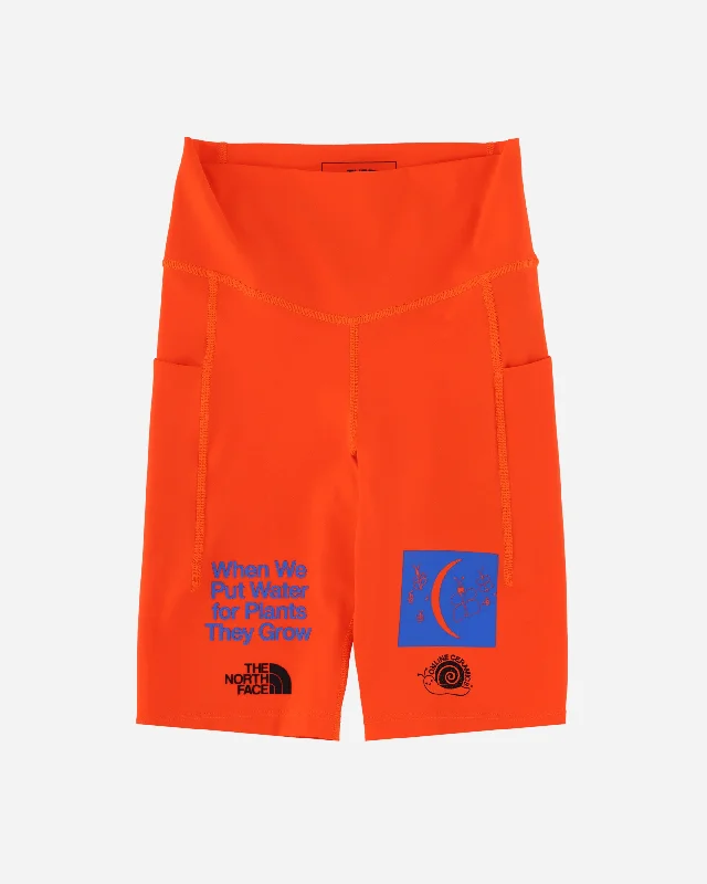 Swim Shorts for Men-Online Ceramics WMNS 9" Biker Shorts Power Orange