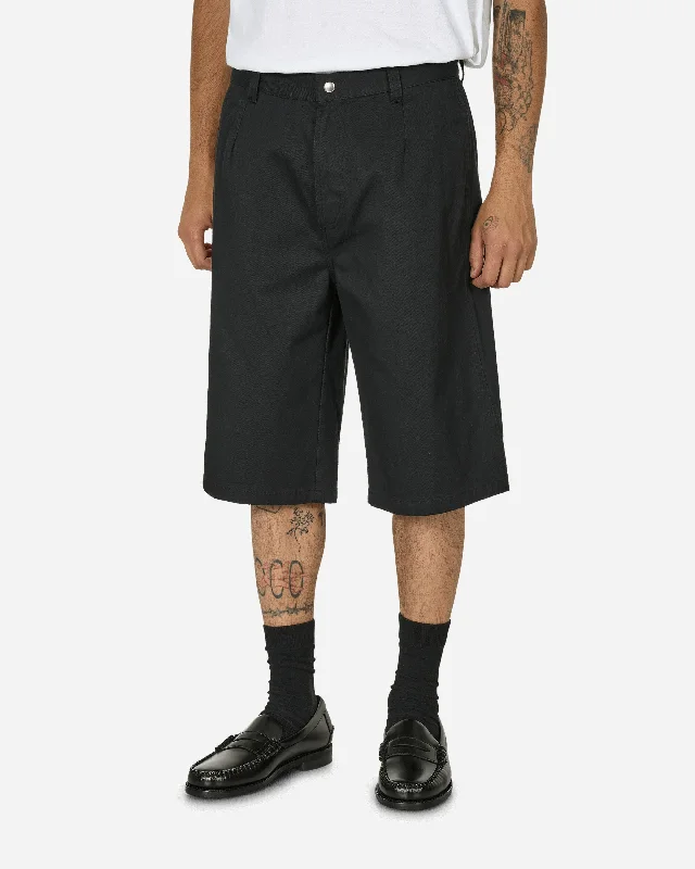 Outdoor Shorts for Men-Chino Work Shorts Black