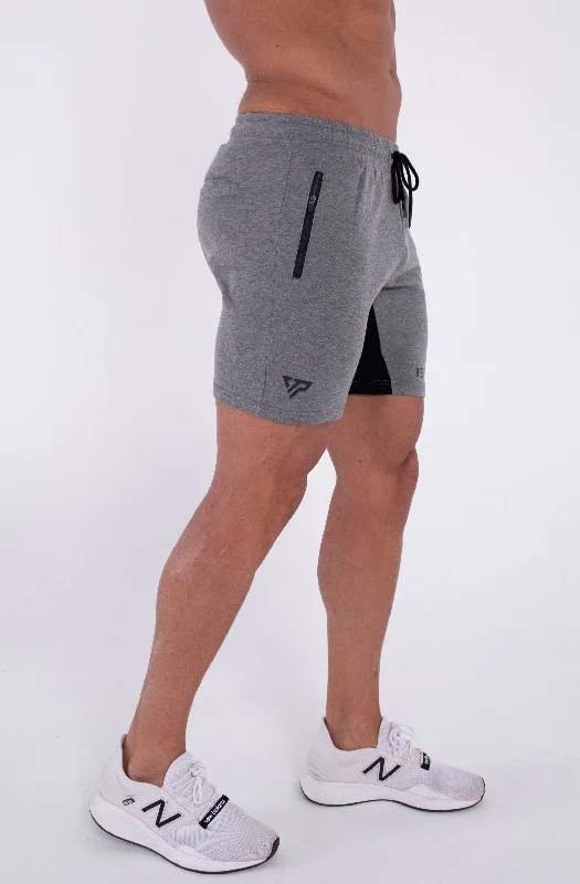 Comfortable Shorts for Active Lifestyles-Original Shorts - Grey