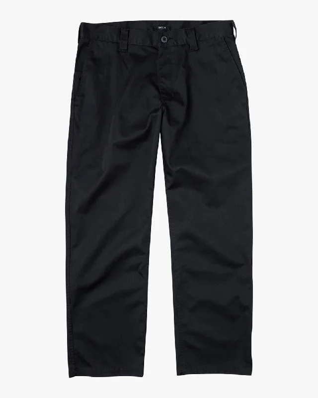 Custom Chino Pants-Americana Chino Pants - RVCA Black