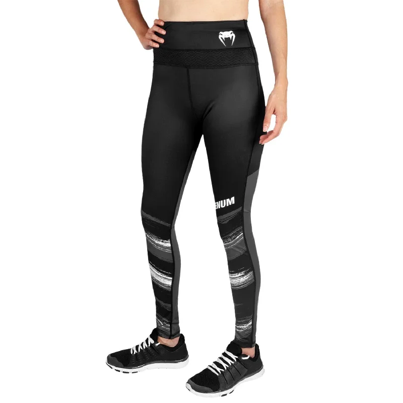 Custom Jogger Pants-Venum Rapid 2.0 Leggings - For Women - Black/White