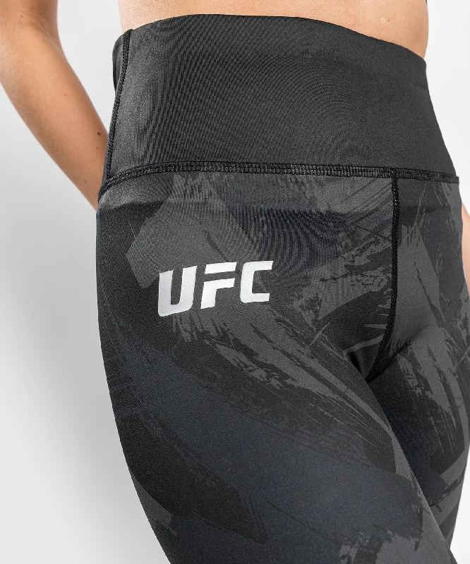 Custom Pants with Color Block Designs-UFC Venum Authentic Fight Week 2.0 Women’s Performance Tight - Black