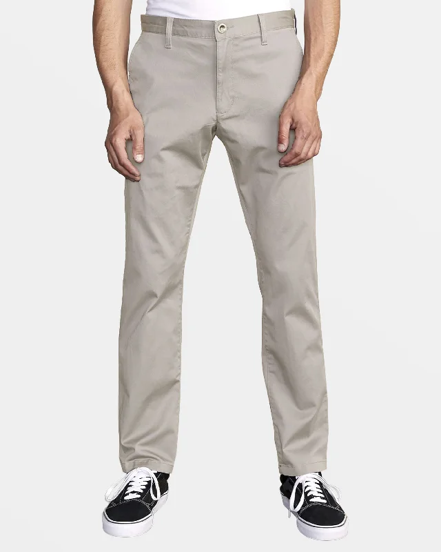 Custom Pants for Fall and Winter-The Weekend Stretch Straight Fit Pants - Mirage