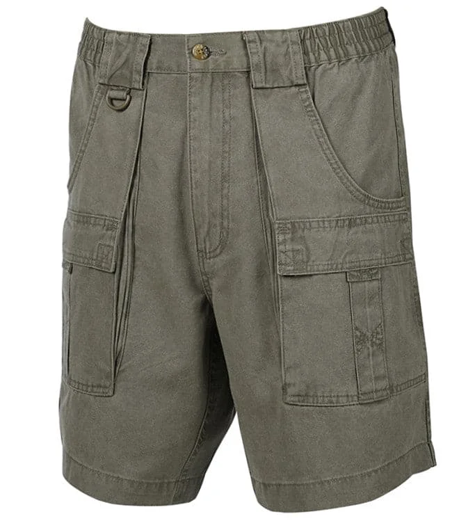 Custom Shorts for Activewear Brands-Men's Beer Can Island Cargo Cott. Fishing Short