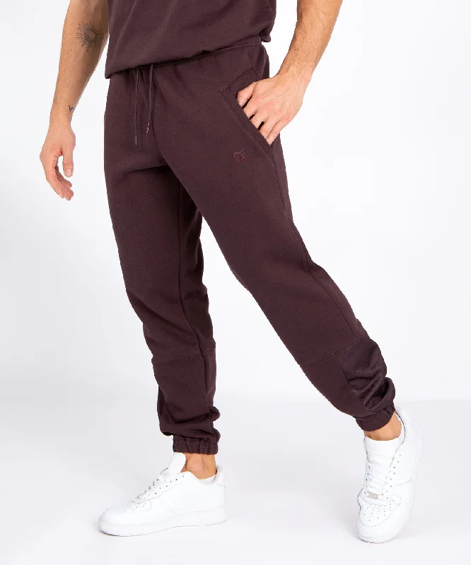 Custom Pants with Softshell Material-Venum Silent Power Jogger - Dark Brown