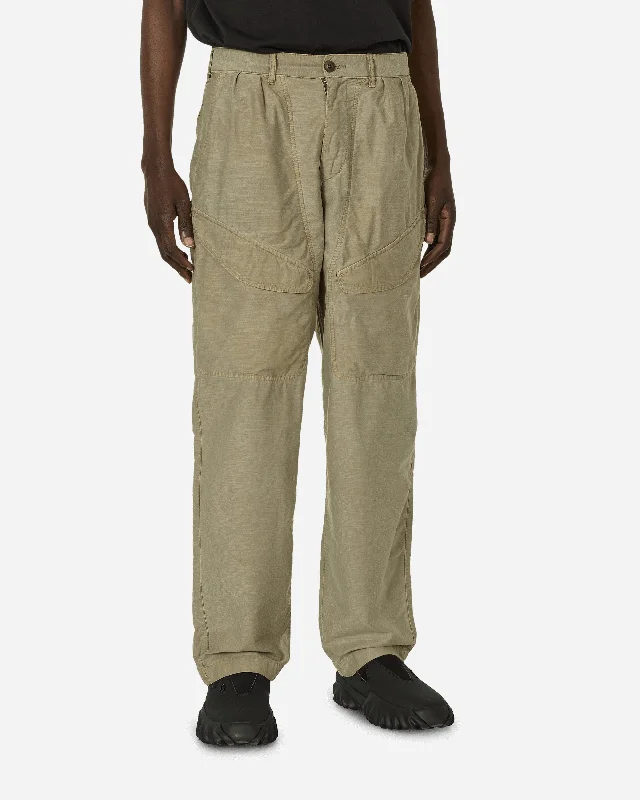 Custom Pants for Fishing-Forward Cargo Pocket Pants Khaki