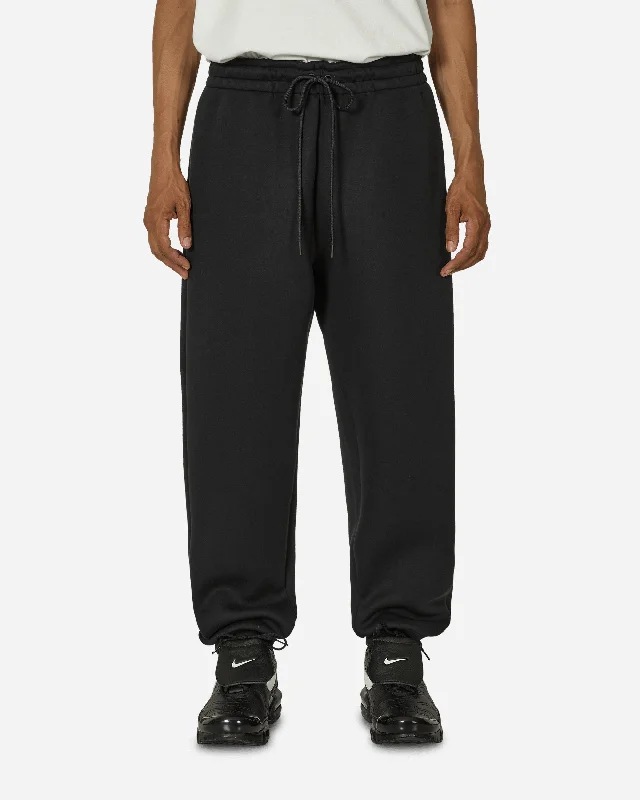 Custom Pants for Engineers-Tech Fleece Sweatpants Black