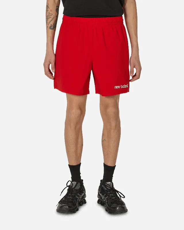 Cycling Shorts for Men-Archive Stretch Woven Shorts Team Red