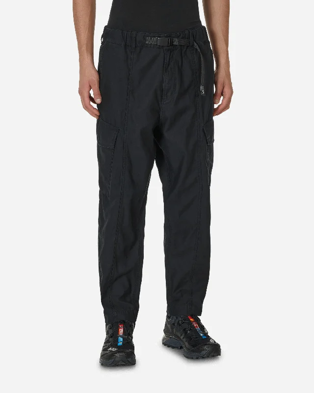 Custom Pants with Insulated Fabric-Field Cargo Pants Black