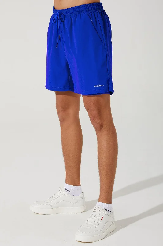 Shorts for Comfortable Walking Wear-Vardan 9'' Repetition Short - Blue