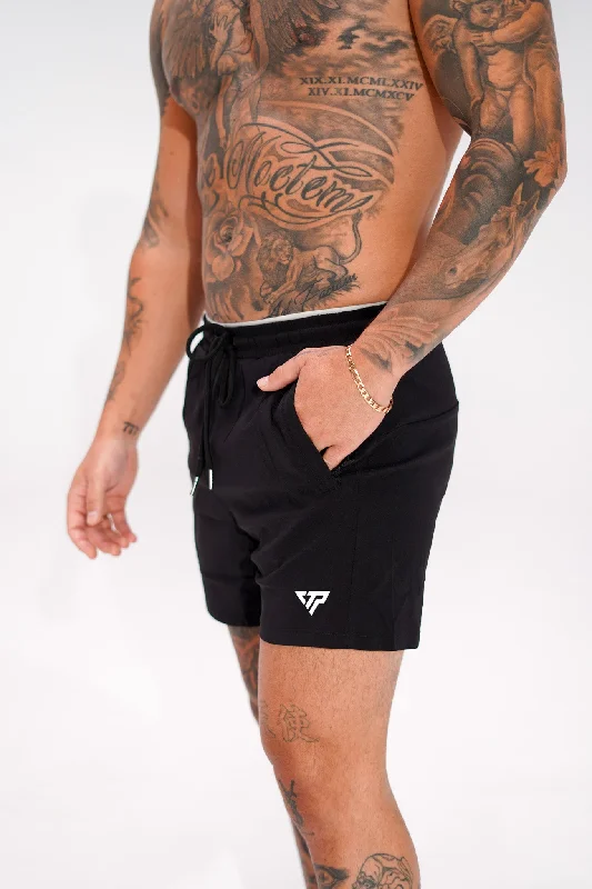 Custom Sports Shorts-KTP PERFORMANCE SHORTS - BLACK