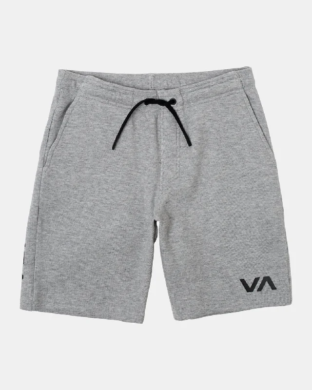 Shorts for Yoga-Boys VA IV 17"Sport Shorts - Heather Grey