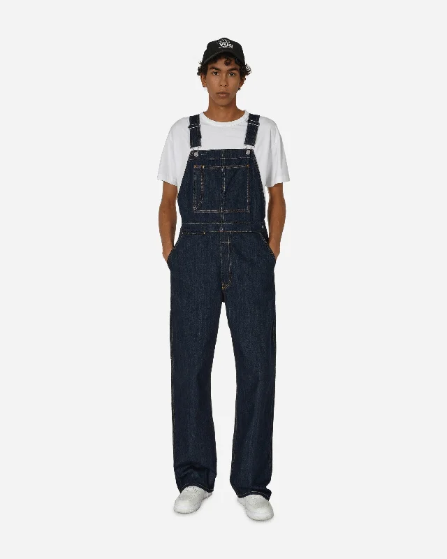 Custom Wide-Leg Pants-Levi’s® Denim Overall Rinse Blue