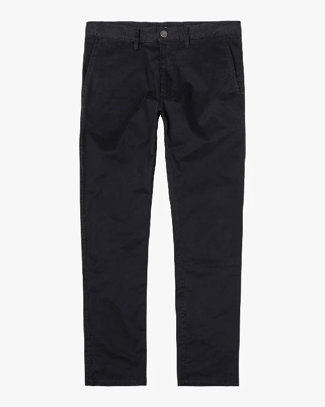 Custom Pants with Secure Pockets-Daggers Chino Pants - RVCA Black