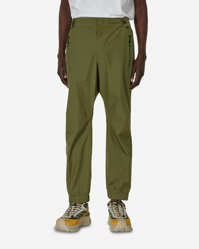 Custom High-Waisted Pants-Day-Namic Trousers Olive