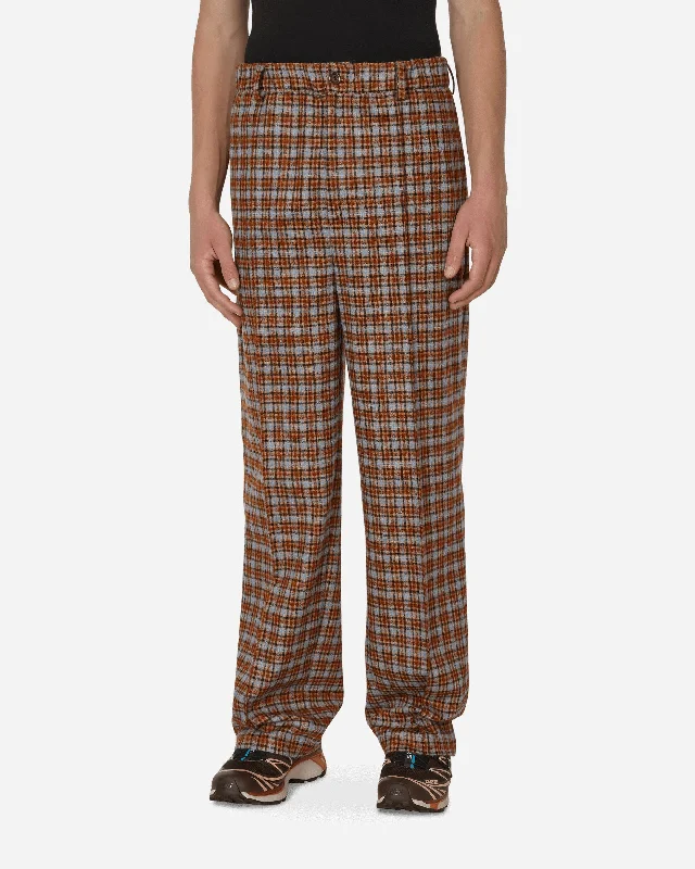 Custom Pants with Motivational Quotes-Harmonic Trousers Brown