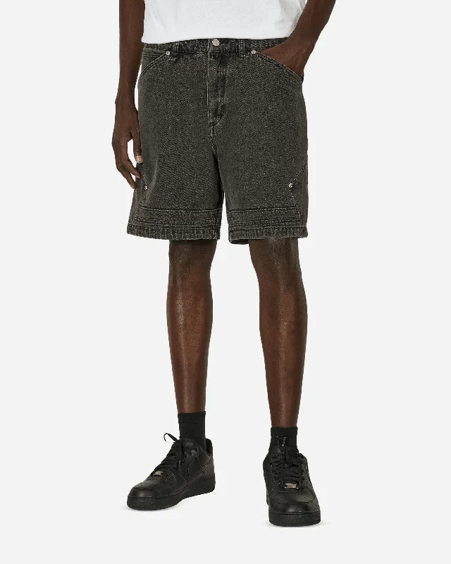 Slim Fit Shorts for Men-Air Jordan Denim Shorts Black