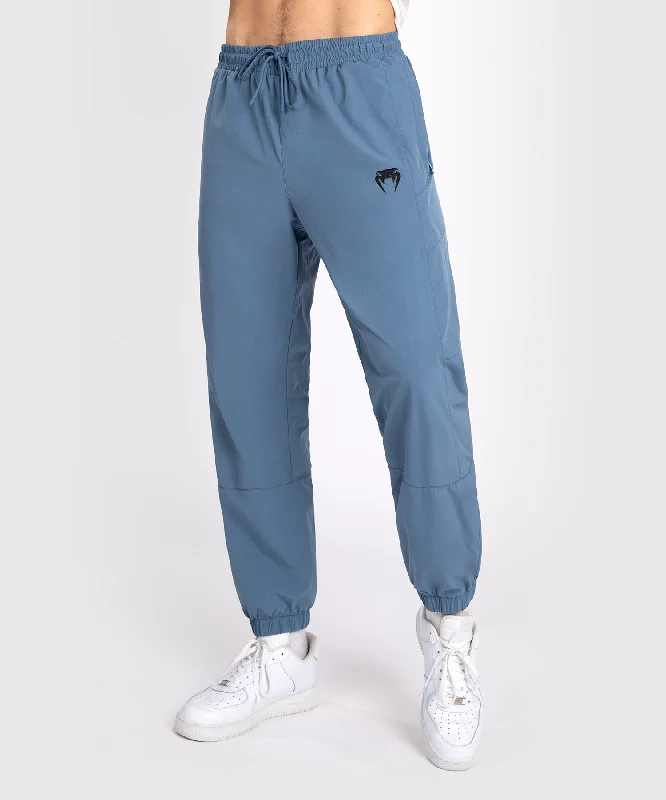 Custom Pants for Workouts-Venum Attack 90 Tracksuit Pants - Blue/Black