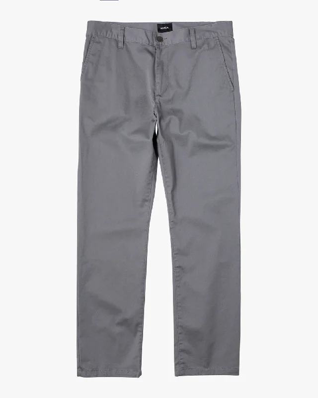 Custom Pants with Names-Weekend Stretch Chino Pants - Smoke