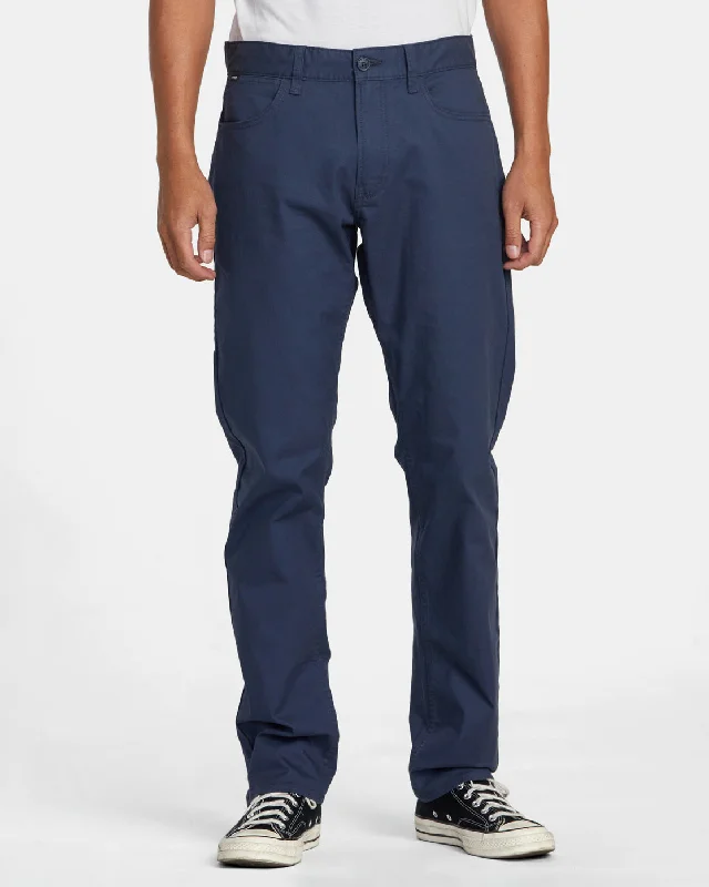 Custom Sweatpants for Men-Weekend Tech Technical Pants - Moody Blue